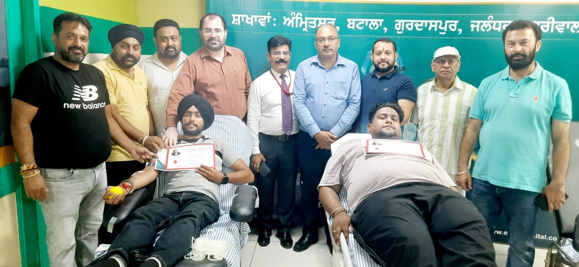 EMC Hospital Batala Blood Donation Camp 5