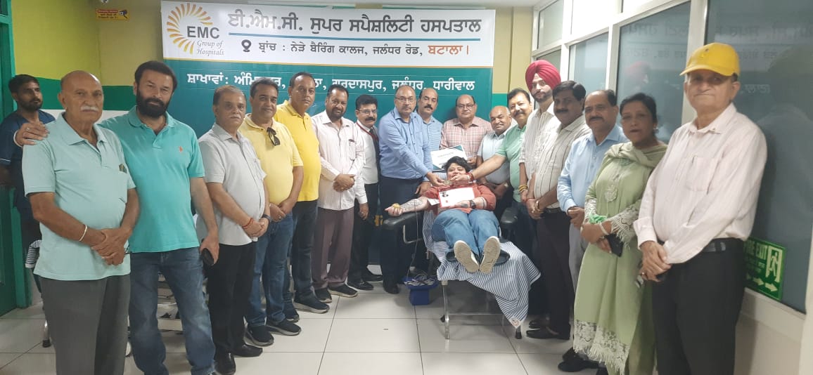 EMC Hospital Batala Blood Donation Camp 6