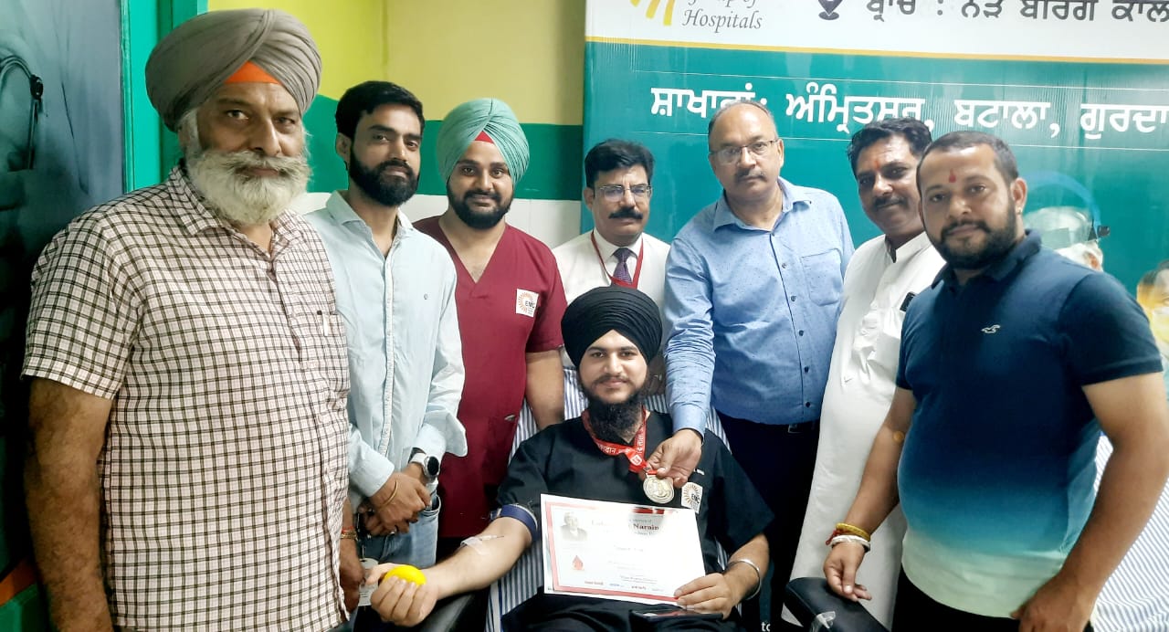 EMC Hospital Batala Blood Donation Camp 8
