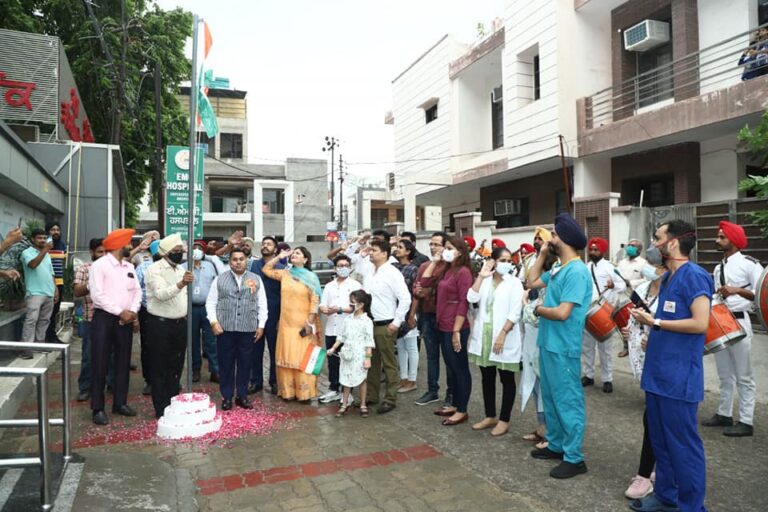 EMC Hospital Flag Hosting Ceremony 2