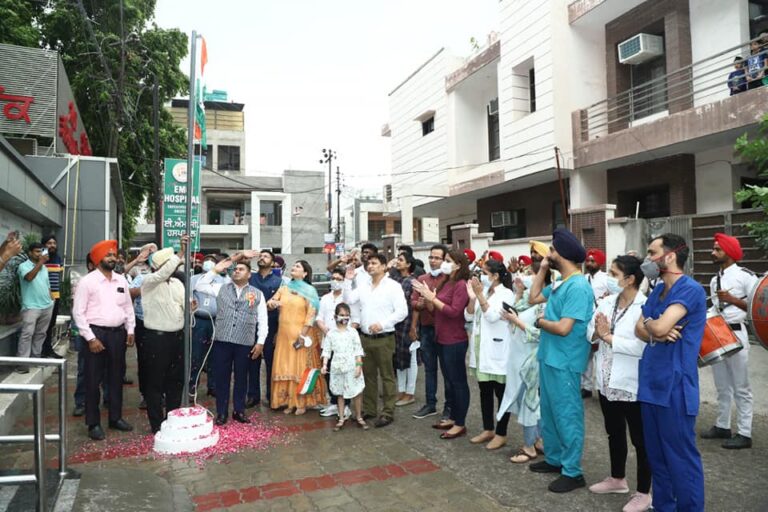 EMC Hospital Flag Hosting Ceremony 3