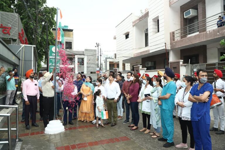 EMC Hospital Flag Hosting Ceremony 4