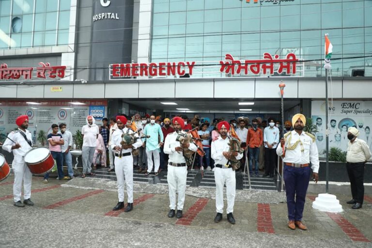 EMC Hospital Flag Hosting Ceremony 8