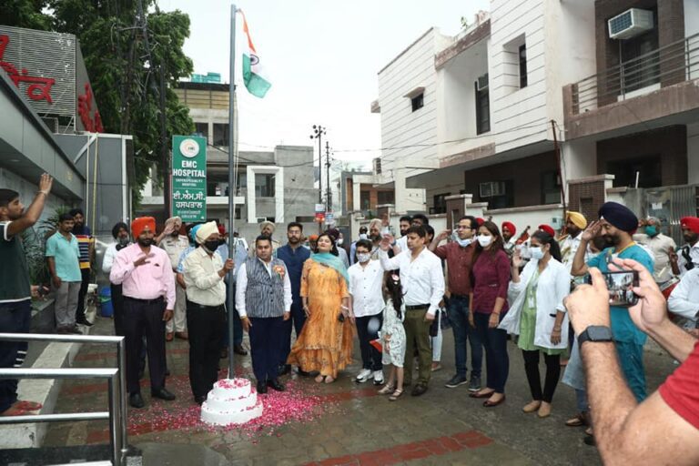 EMC Hospital Flag Hosting Ceremony