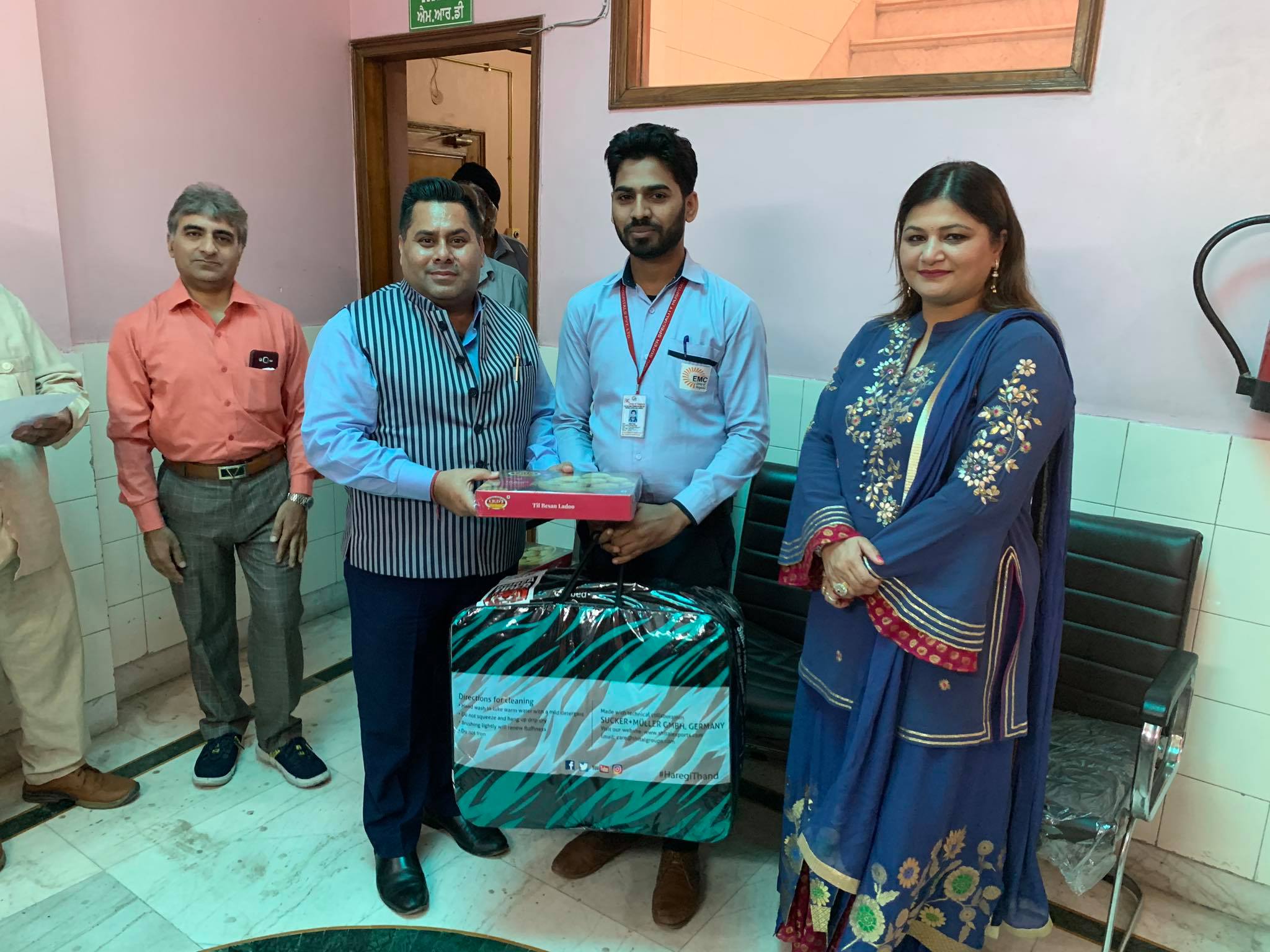 Gift Ceremony at EMC Hospital 1