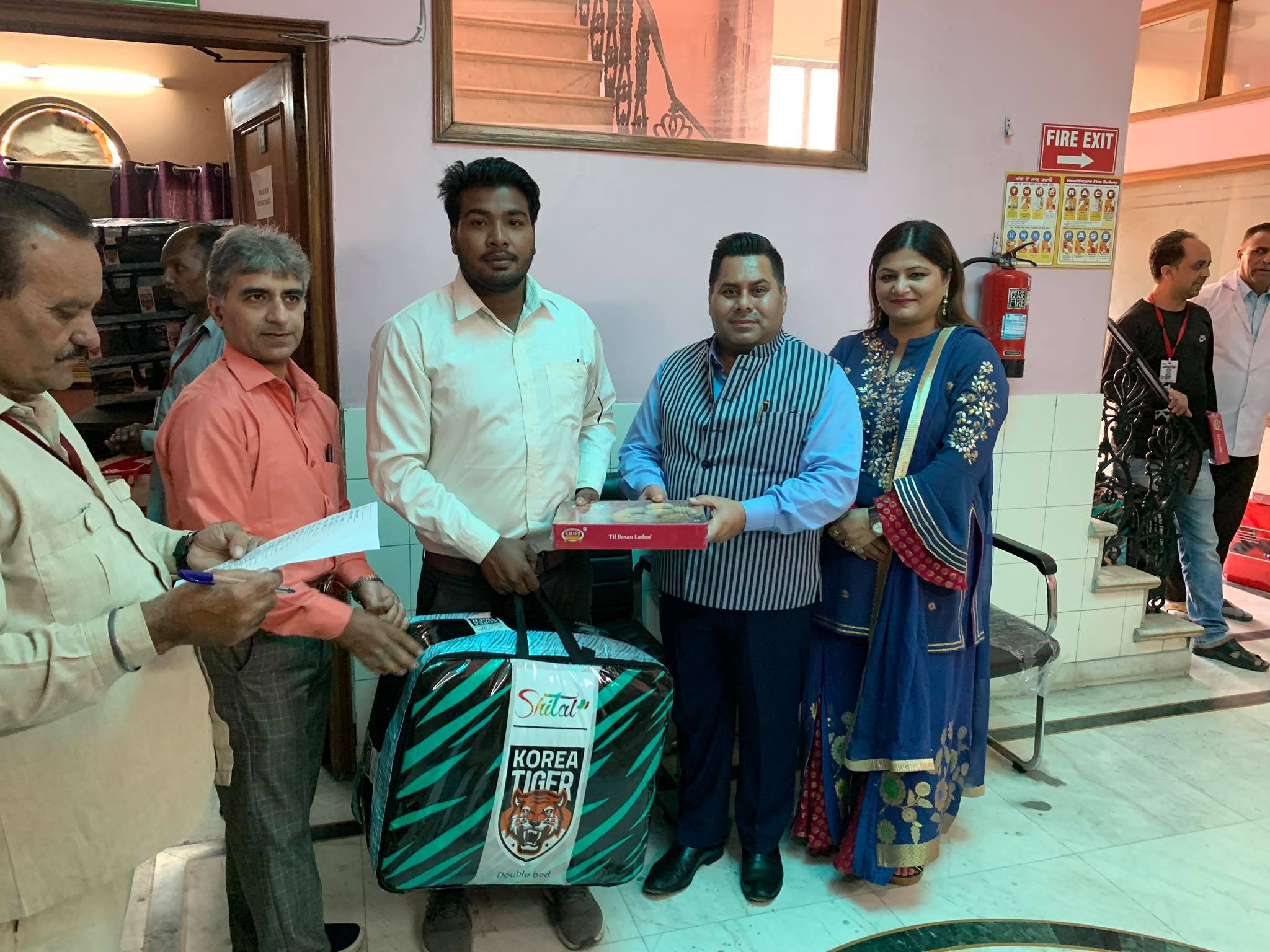 Gift Ceremony at EMC Hospital 2