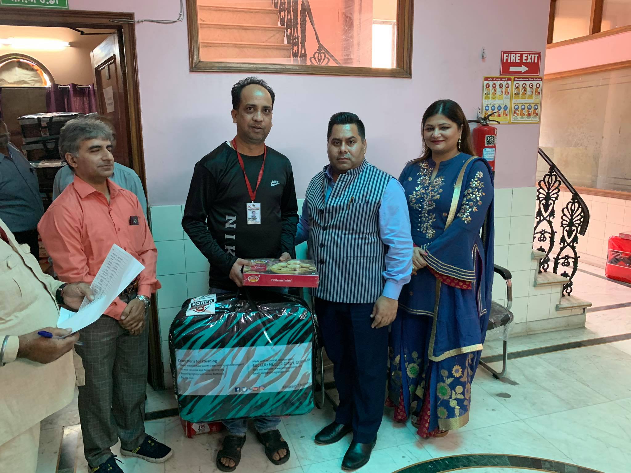 Gift Ceremony at EMC Hospital 4