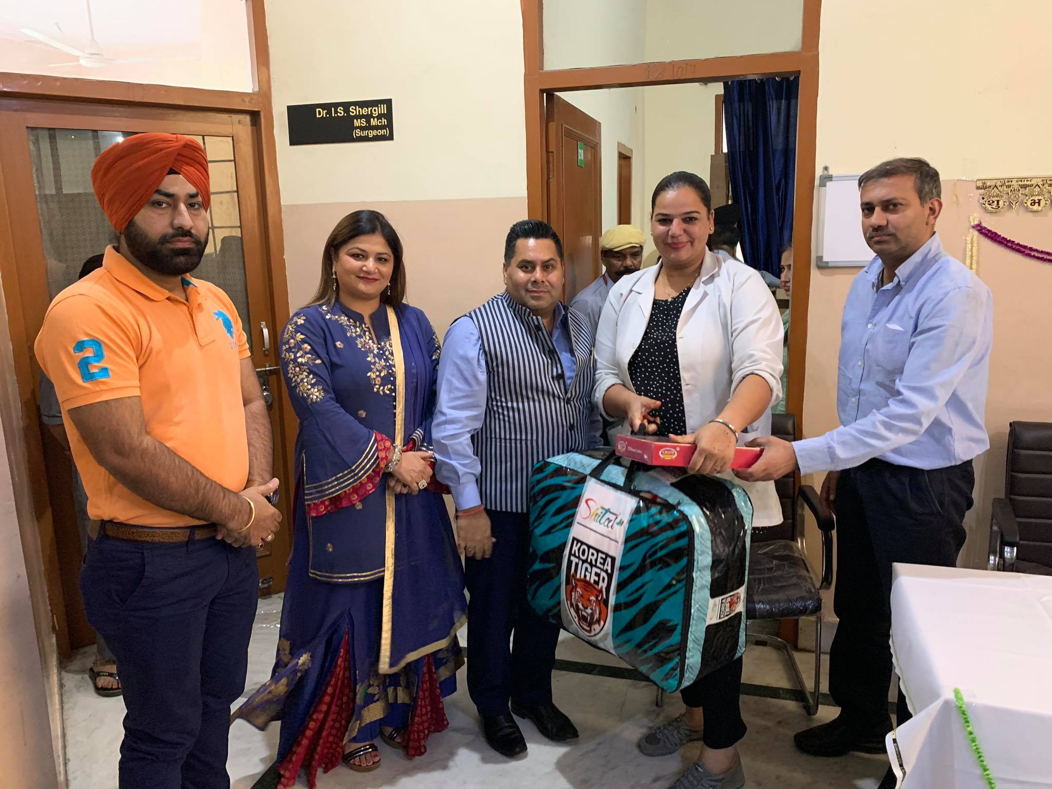 Gift Ceremony at EMC Hospital 6