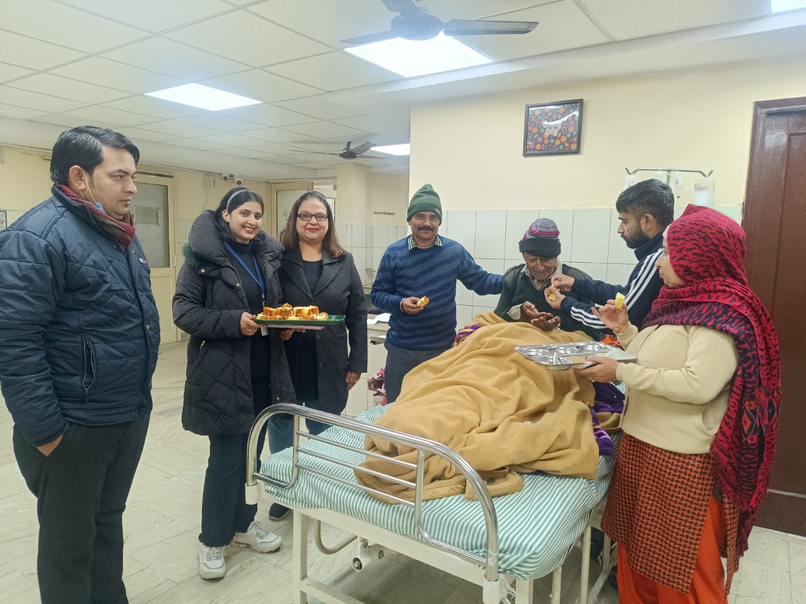 Hospital Staff with Patient 15