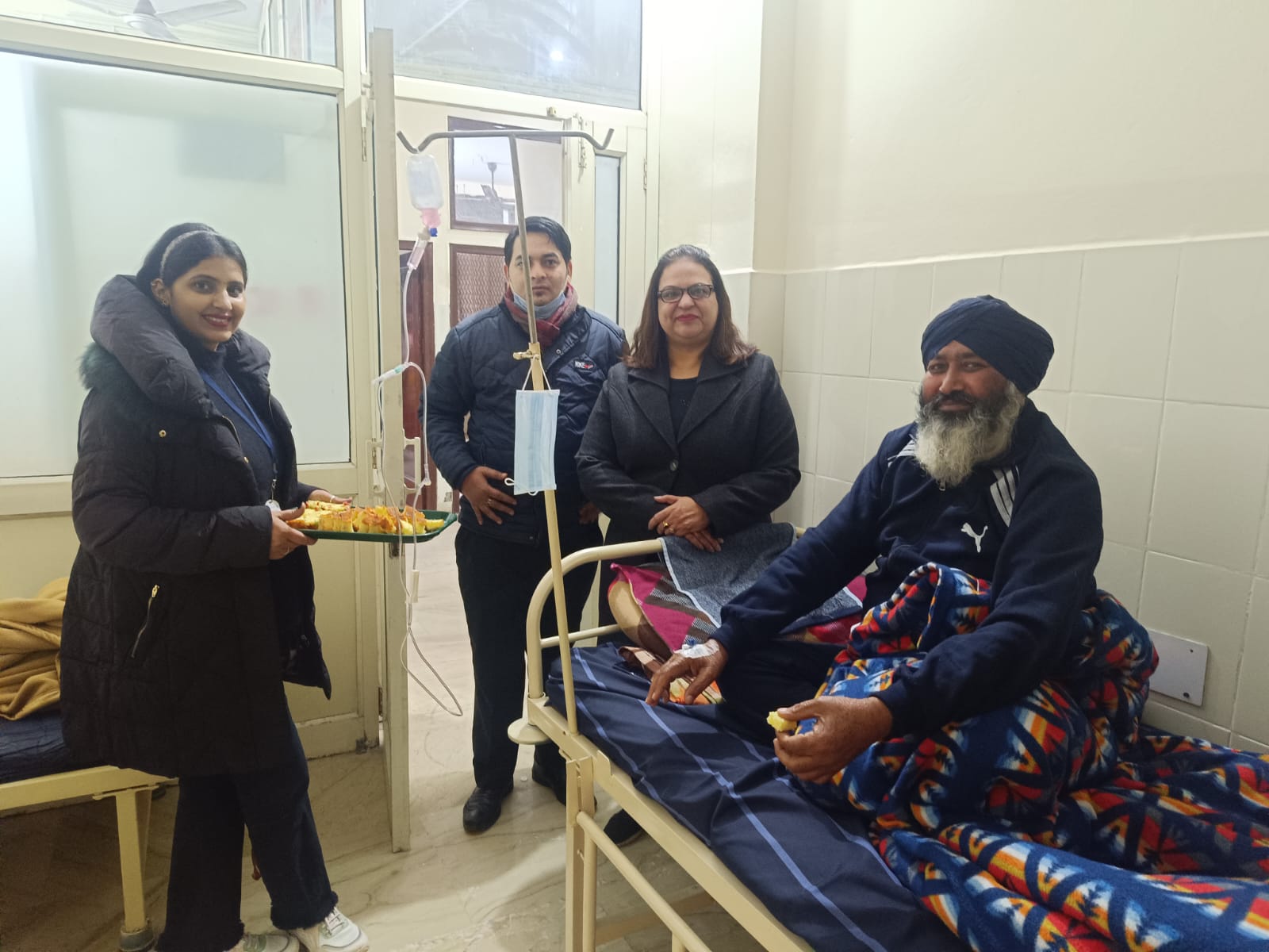 Hospital Staff with Patient 3