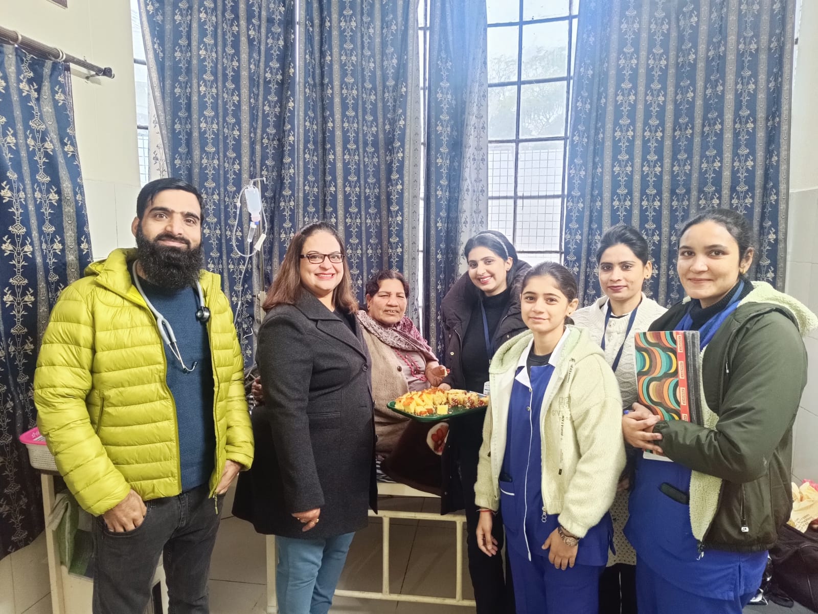 Hospital Staff with Patient 4