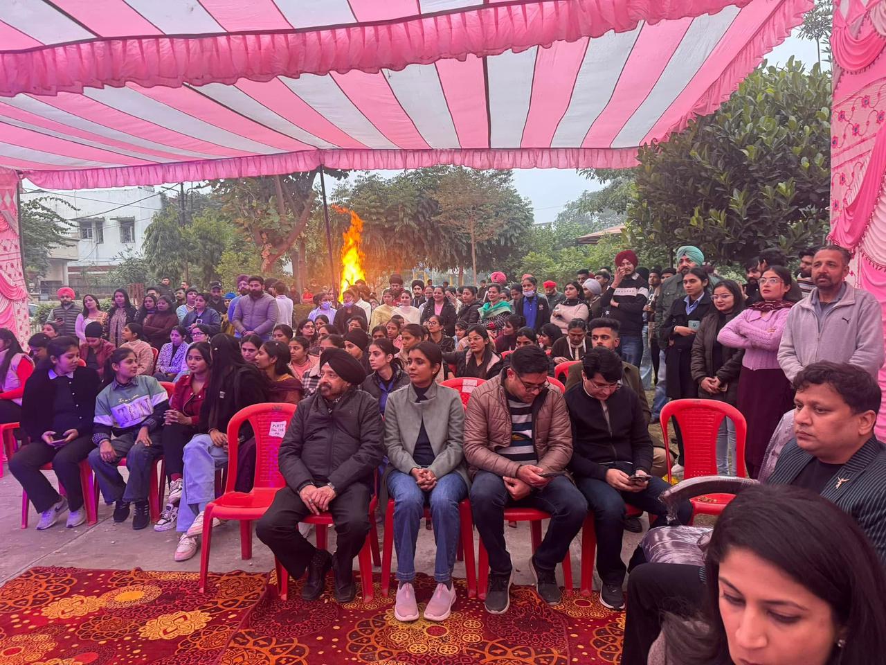 Lohri Festival Celebrated with Great Enthusiasm at EMC Hospital, Amritsar