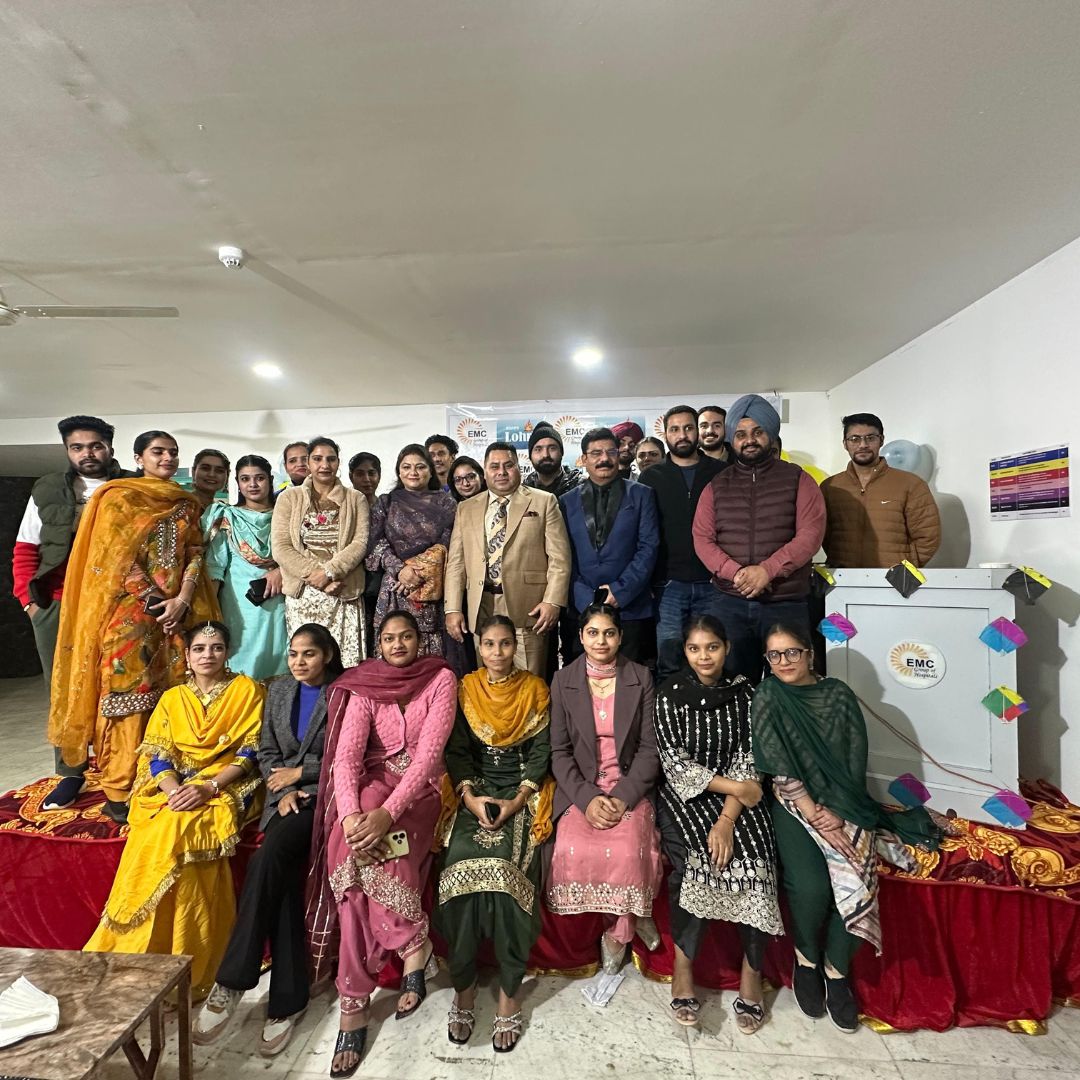 Grand Lohri Celebration at EMC Hospital, Batala
