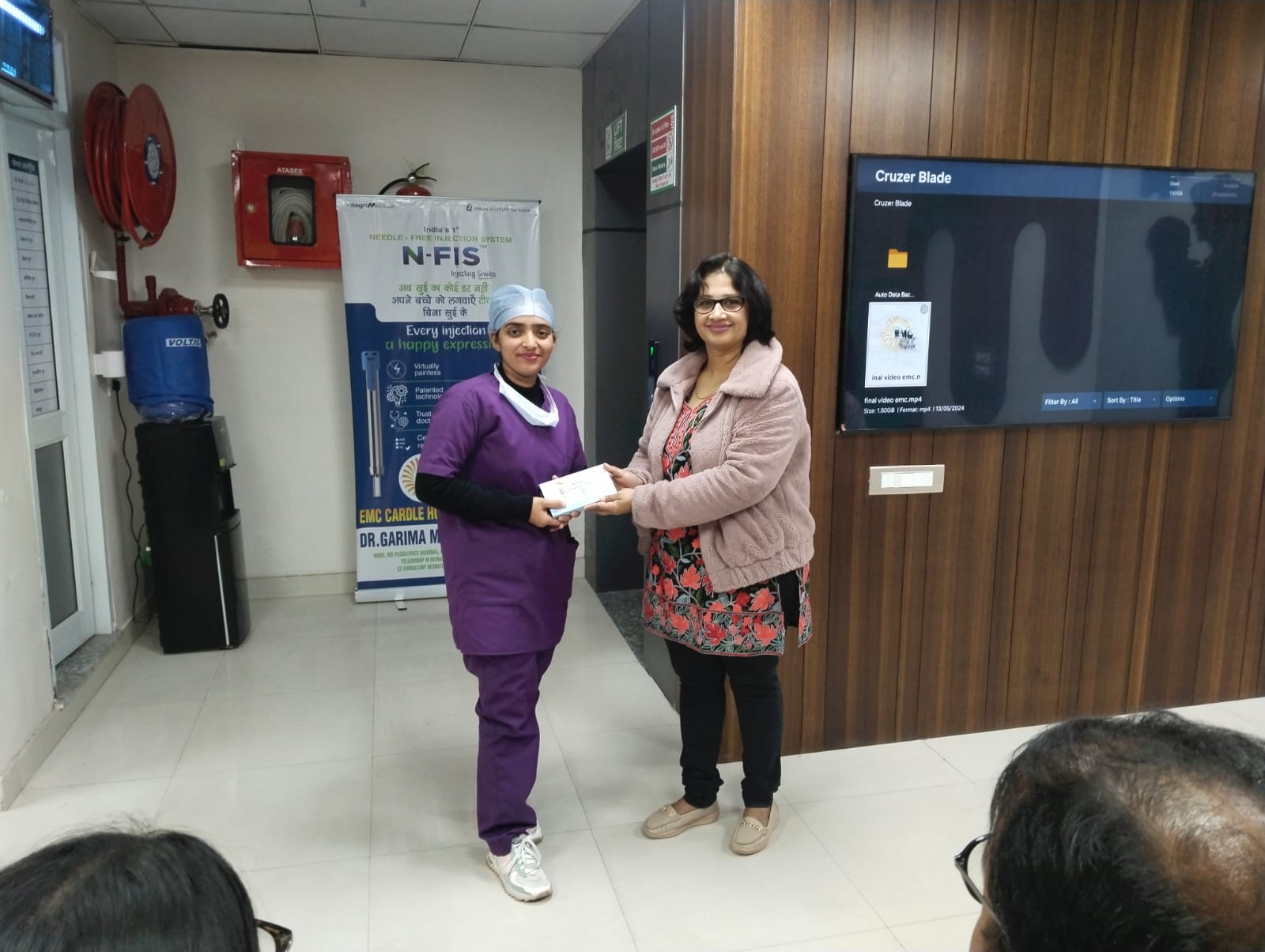 Teaching session on Breastfeeding in EMC Cradle 1