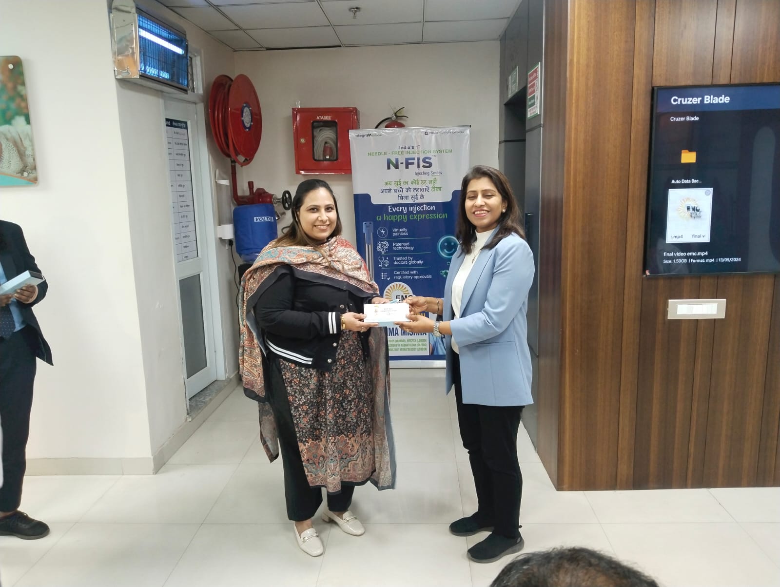 Teaching session on Breastfeeding in EMC Cradle 2