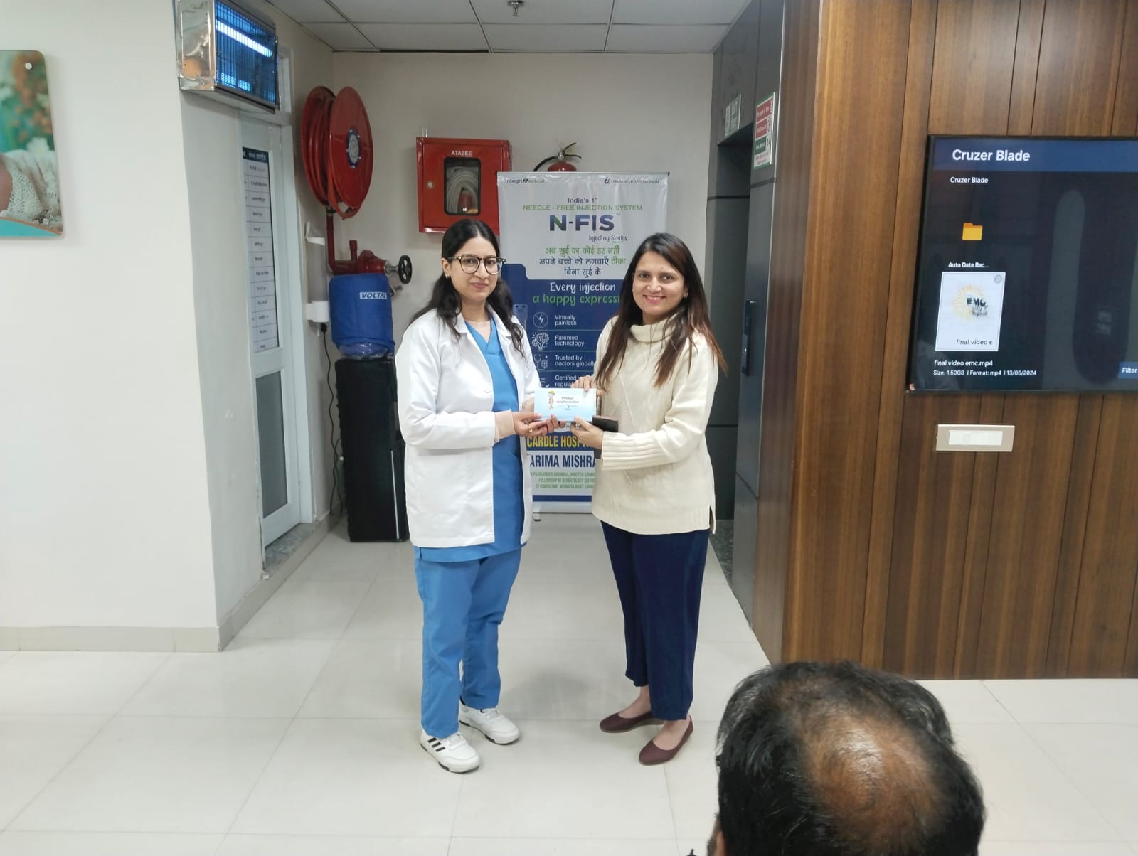 Teaching session on Breastfeeding in EMC Cradle 3