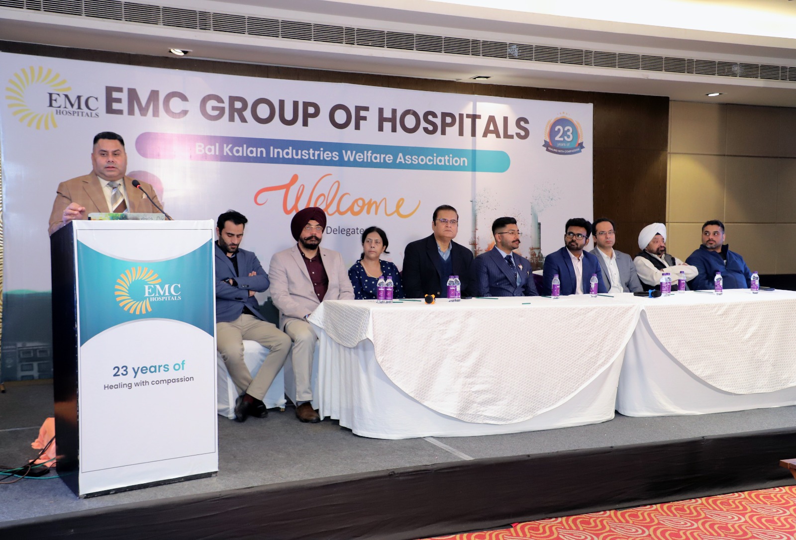 EMC Hospital Bal Kalan Industrial Welfare Meeting 8