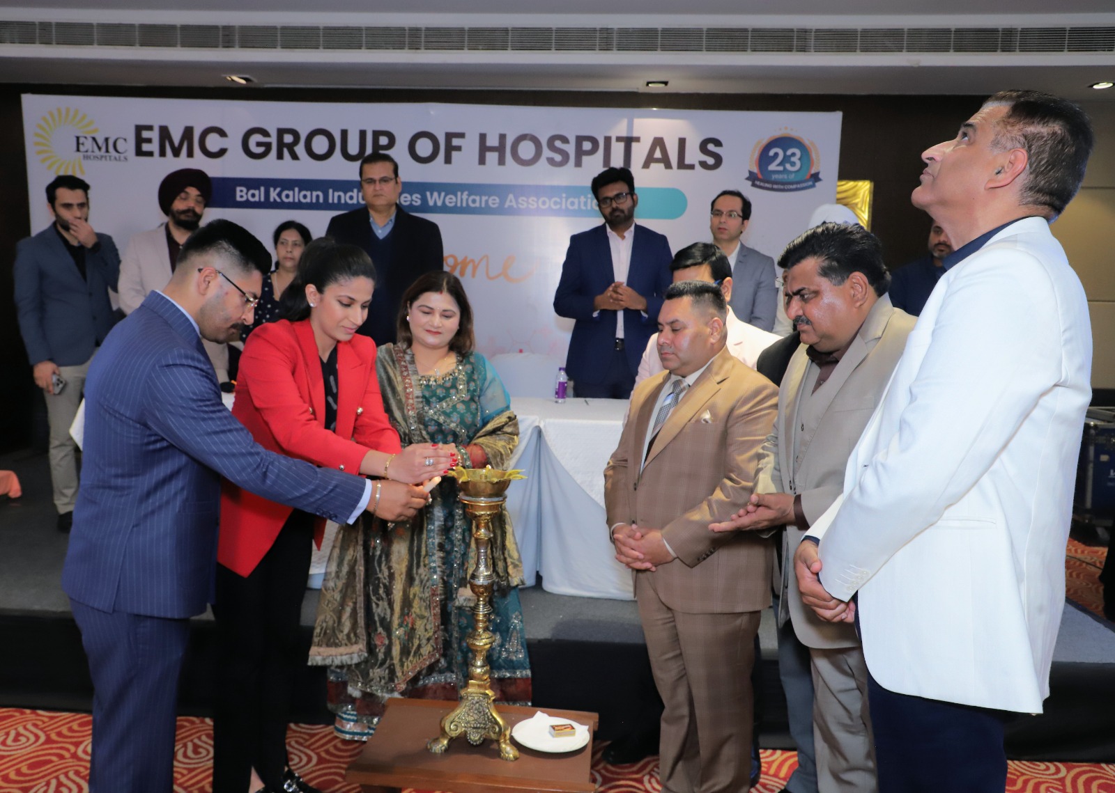 EMC Hospital Bal Kalan Industrial Welfare Meeting1