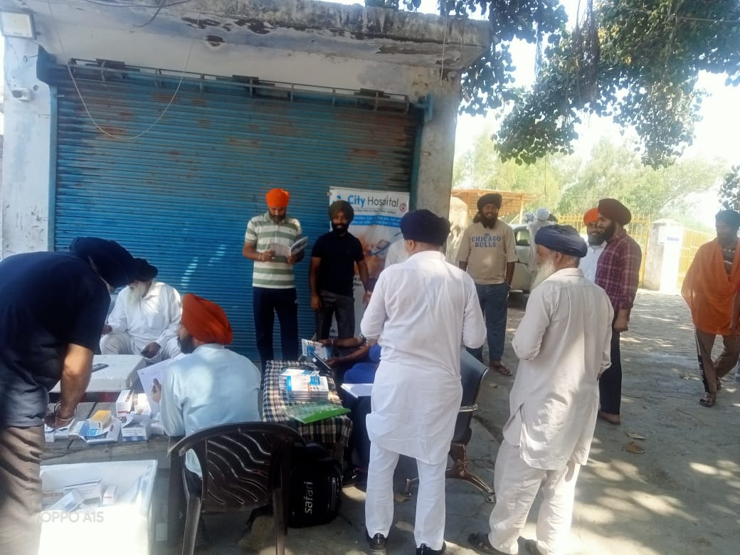 A Commitment to Healthcare – City Hospital Organizes Free Medical Camp at Gurdwara Sahib