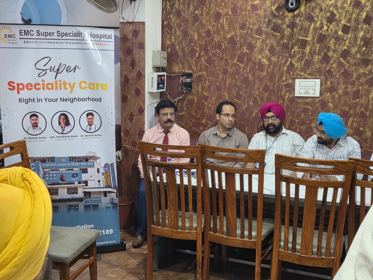 MEETING WITH RMP DOCTER DHANDOI CIRCAL BATALA