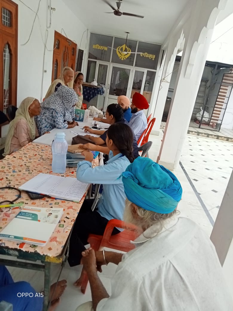 City Hospital Medical Camp Village Biryar Ditt.Gurdaspur 1