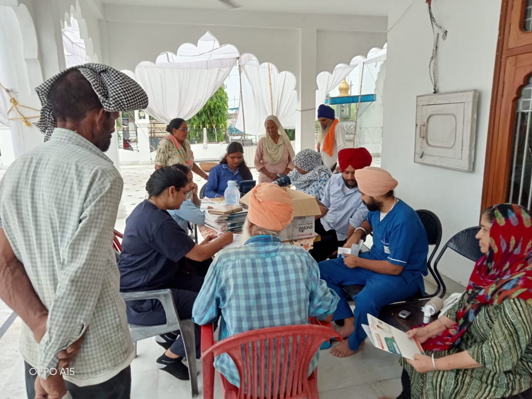 City Hospital Medical Camp Village Biryar Ditt.Gurdaspur 5