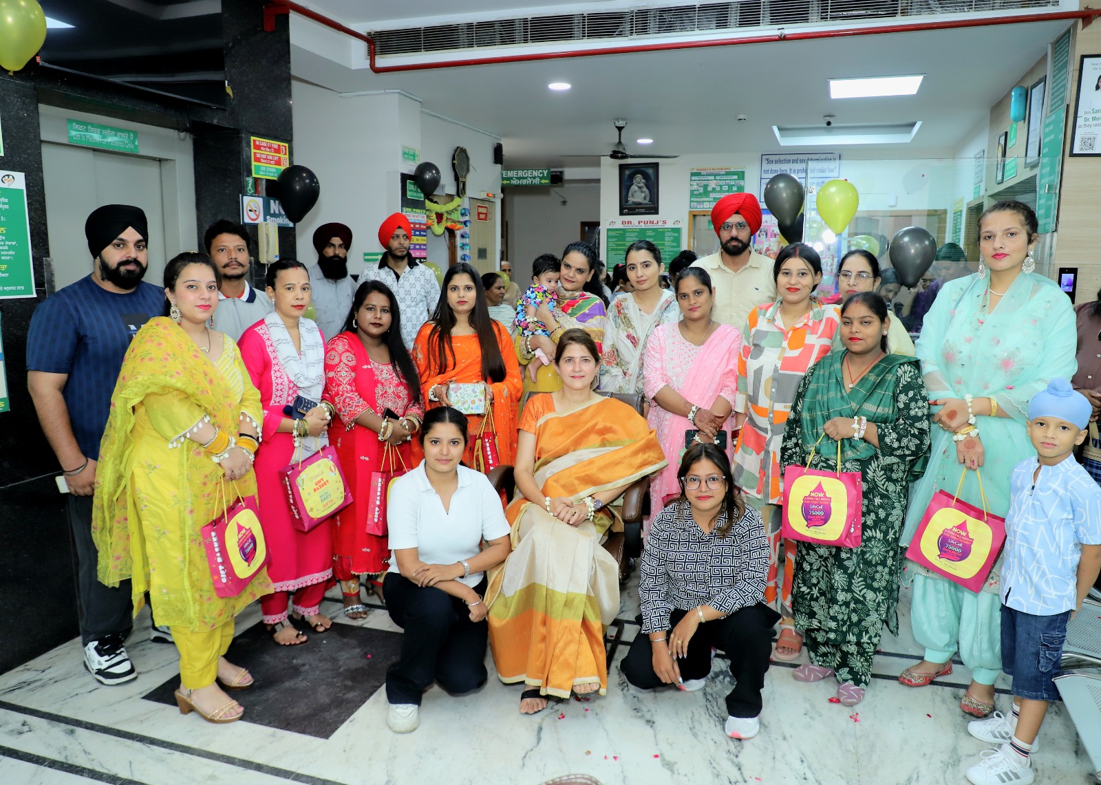 Colors, Festivities, and Traditions – Teej Celebrations Light Up Dr. Punj Hospital (A Unit of EMC Hospitals) in Amritsar