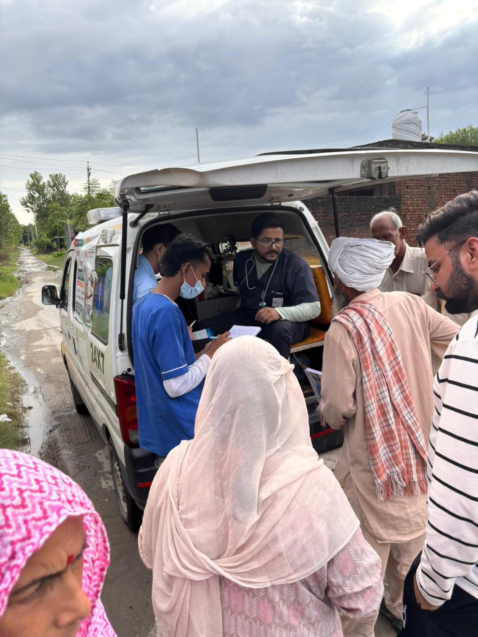 City Hospital Gurdaspur in Flood Area 13