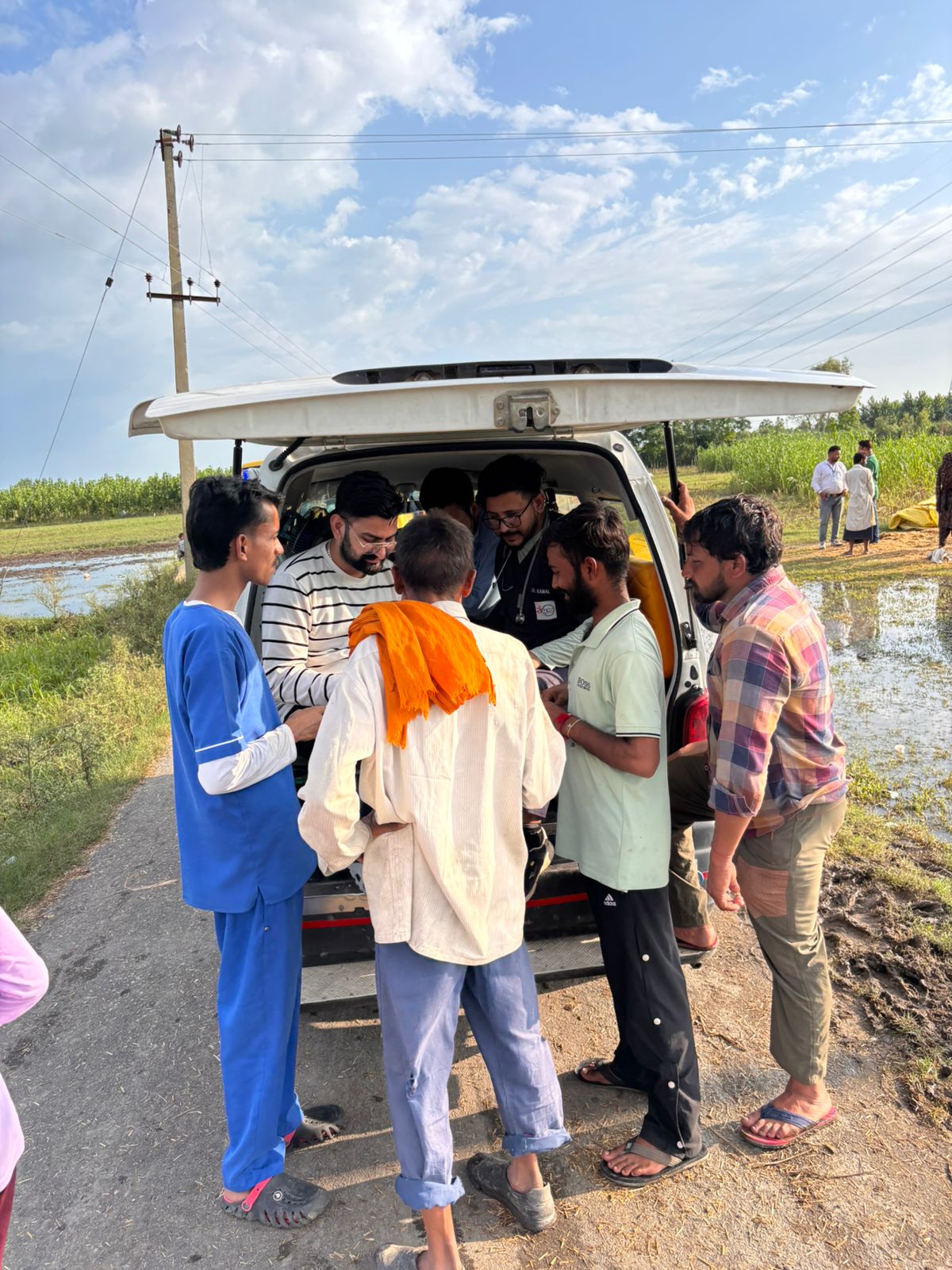 City Hospital Gurdaspur in Flood Area 15