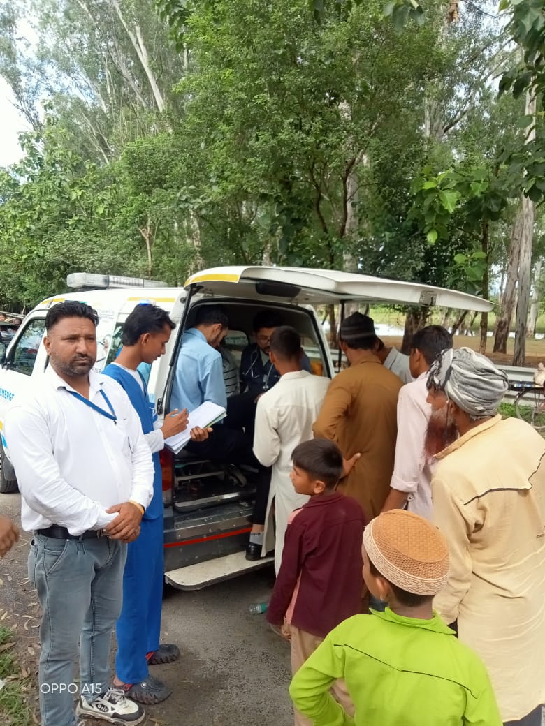 City Hospital Gurdaspur in Flood Area 4