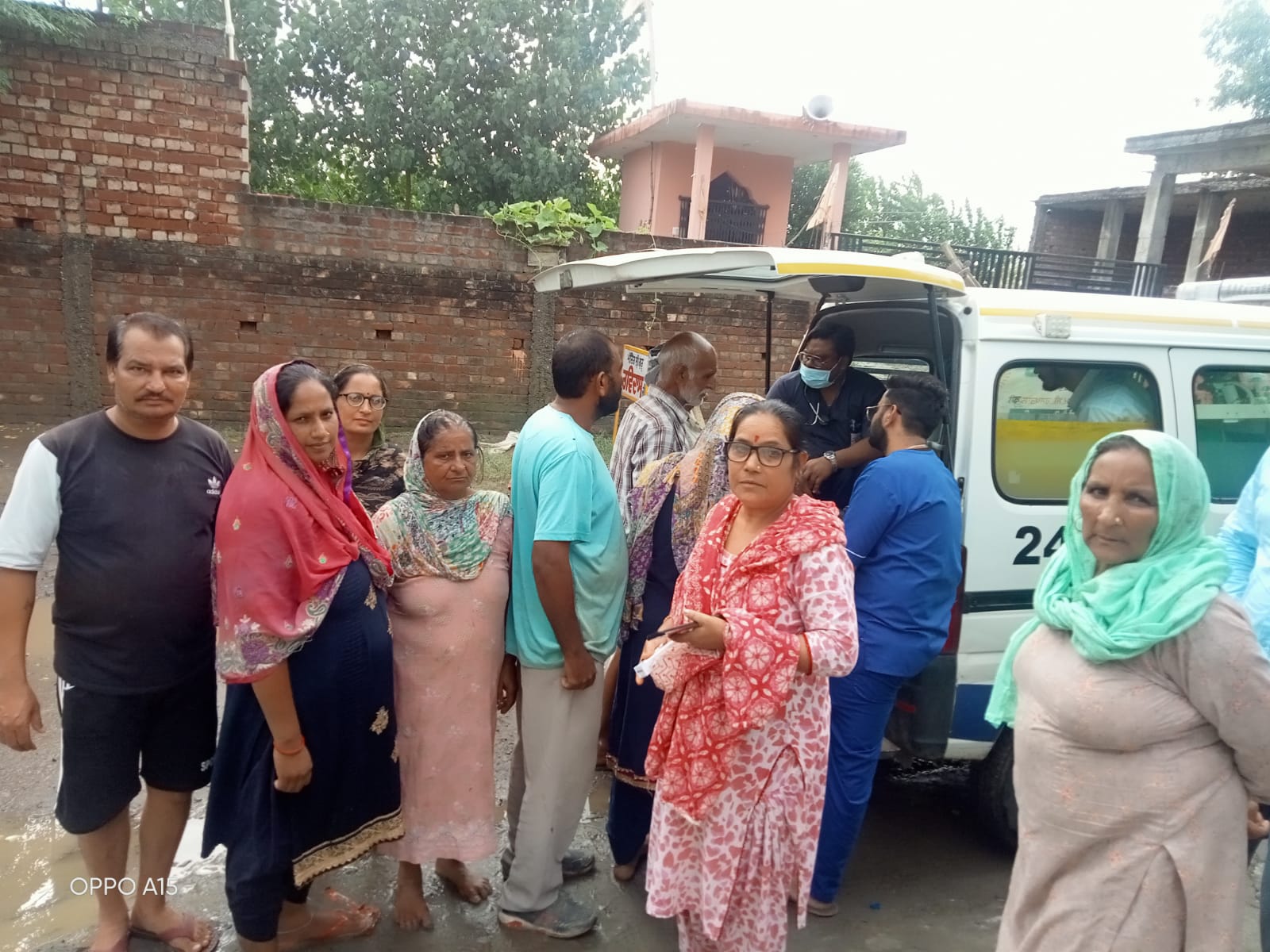 City Hospital Medical Camp in Flood Areas