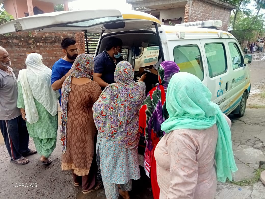 City Hospital Medical Camp in Flood Areas 2