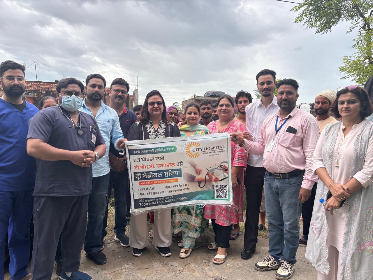City Hospital Medical Camp in Flood Areas 3