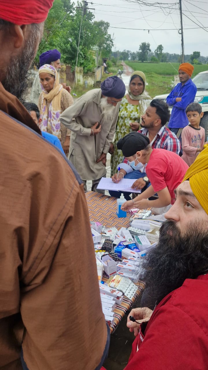 EMC Hospital Batala in Dera Baba Nanak Flood Area 5