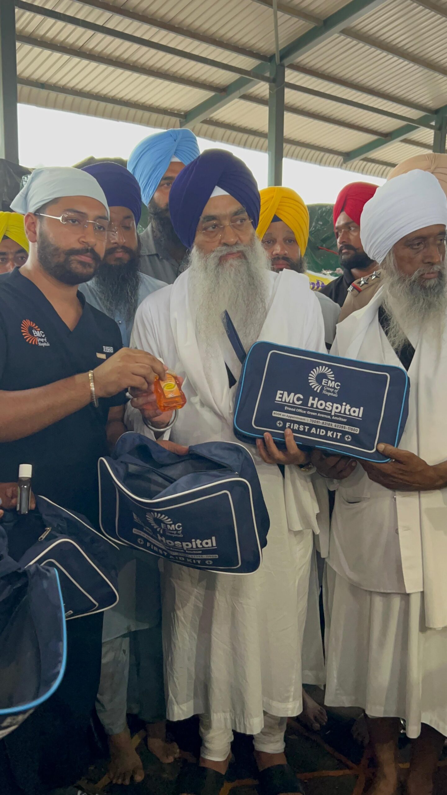 EMC Hospital Free Medical Camp in Flood Areas 11