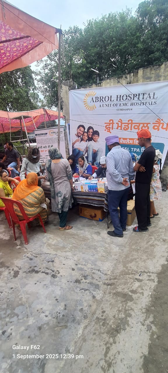 Free Medical Camp Abrol Hospital