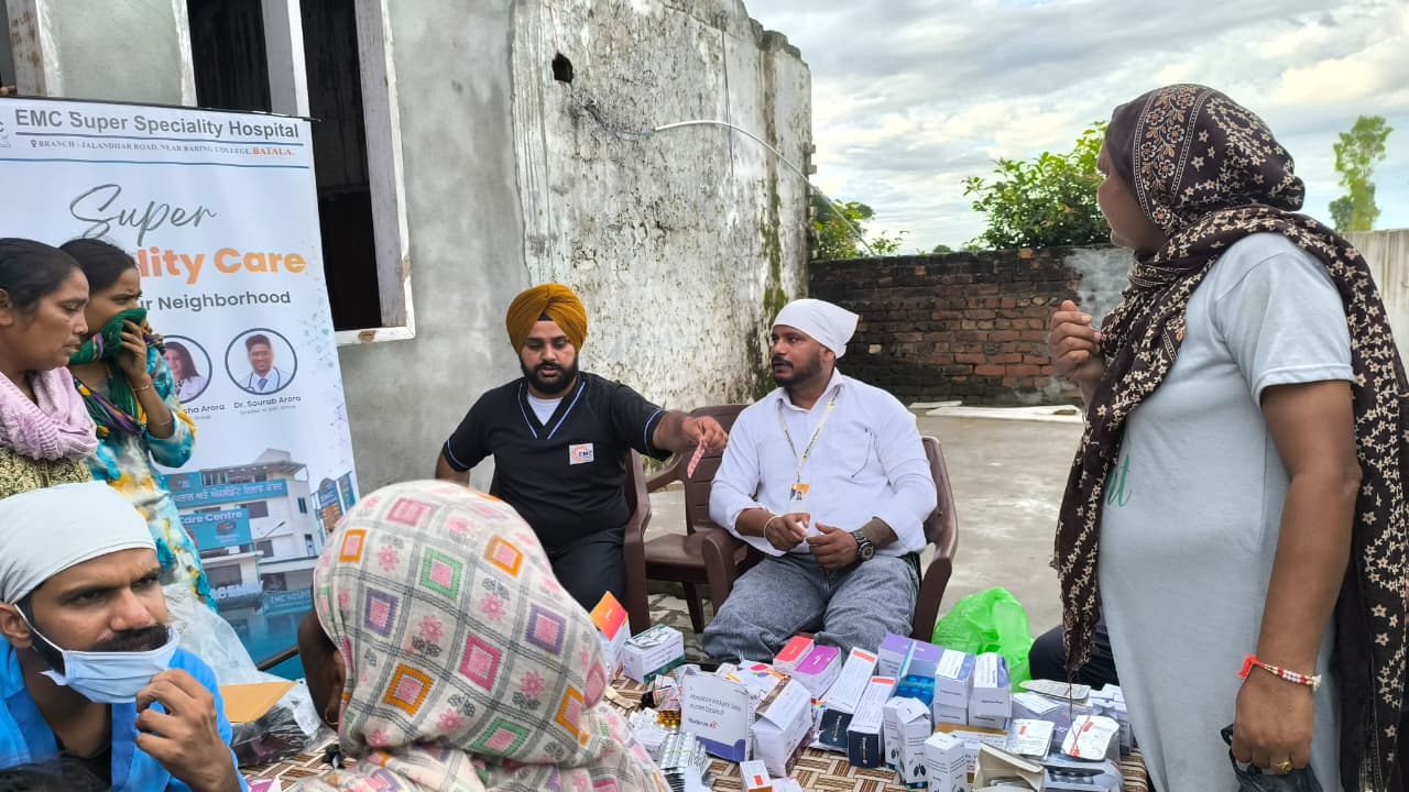Medical Camp EMC Hospital Batala 6