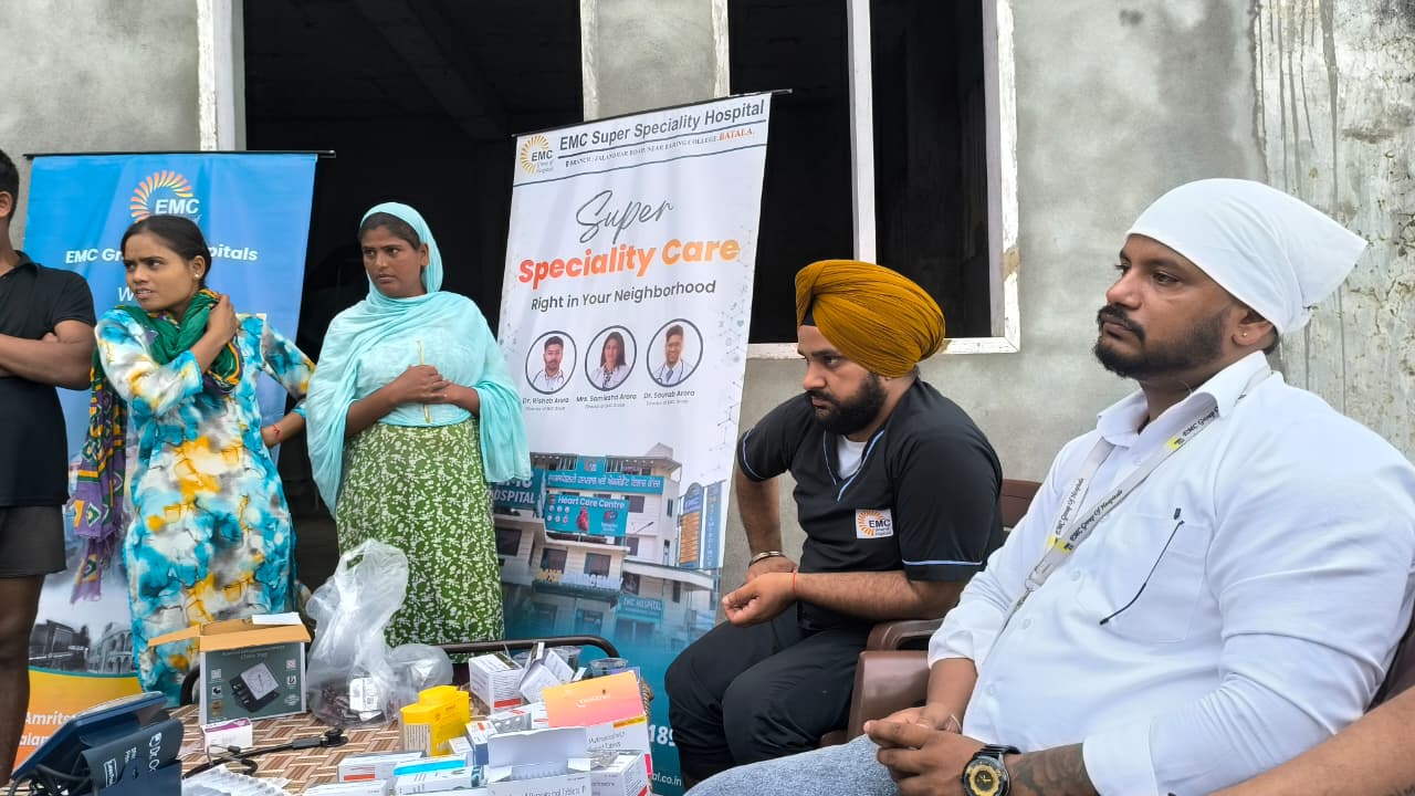 Medical Camp EMC Hospital Batala