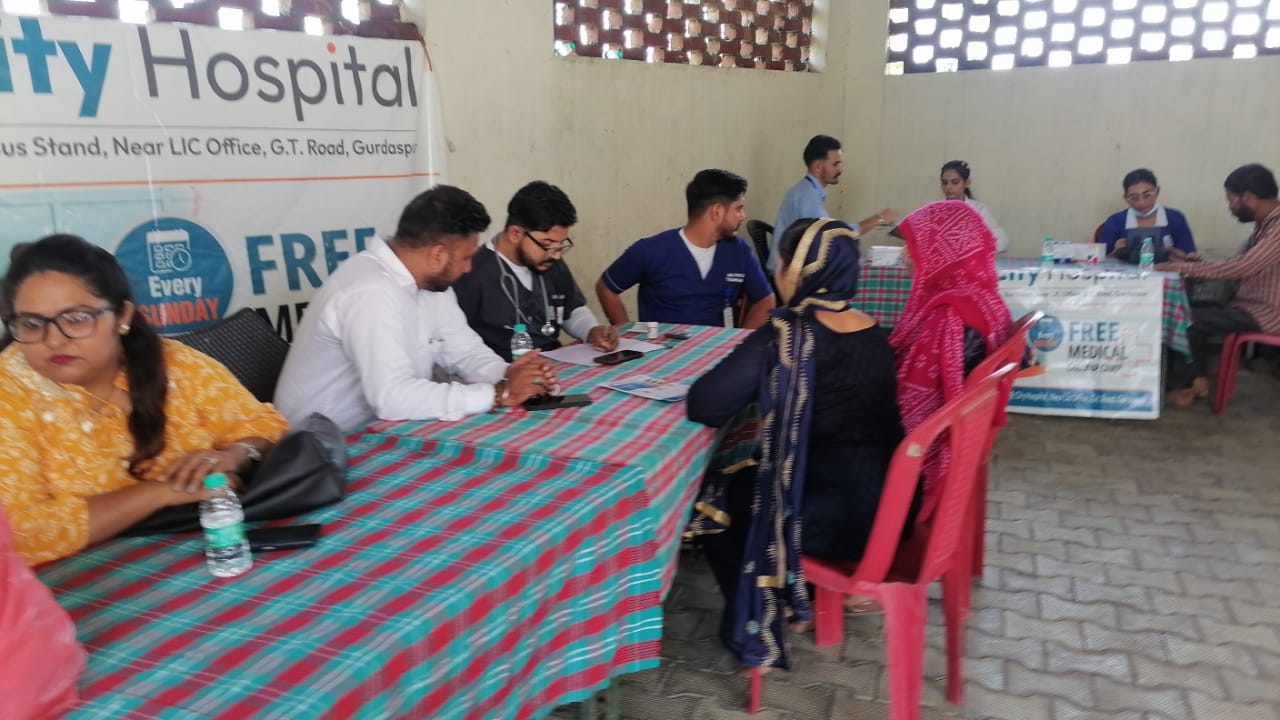 Medical Camp by City Hospital