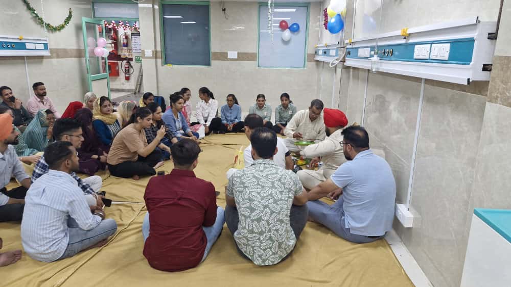 Diwali Celebration 2025 at EMC Hospital Batala 4