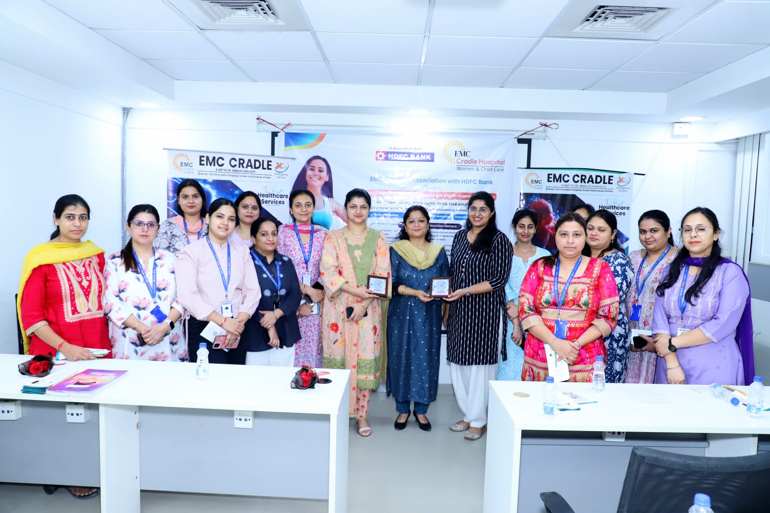 Healthy Families, Bright Future — EMC Cradle, Amritsar Launches Unique Health Awareness Initiative with HDFC Bank Employees