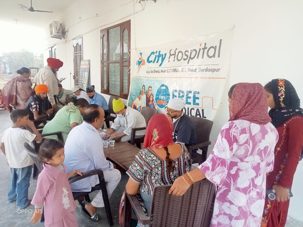 City Hospital Medical (A Unit of EMC Hospital) Organized Free Mega Health Camp – “Health is the Greatest Wealth”