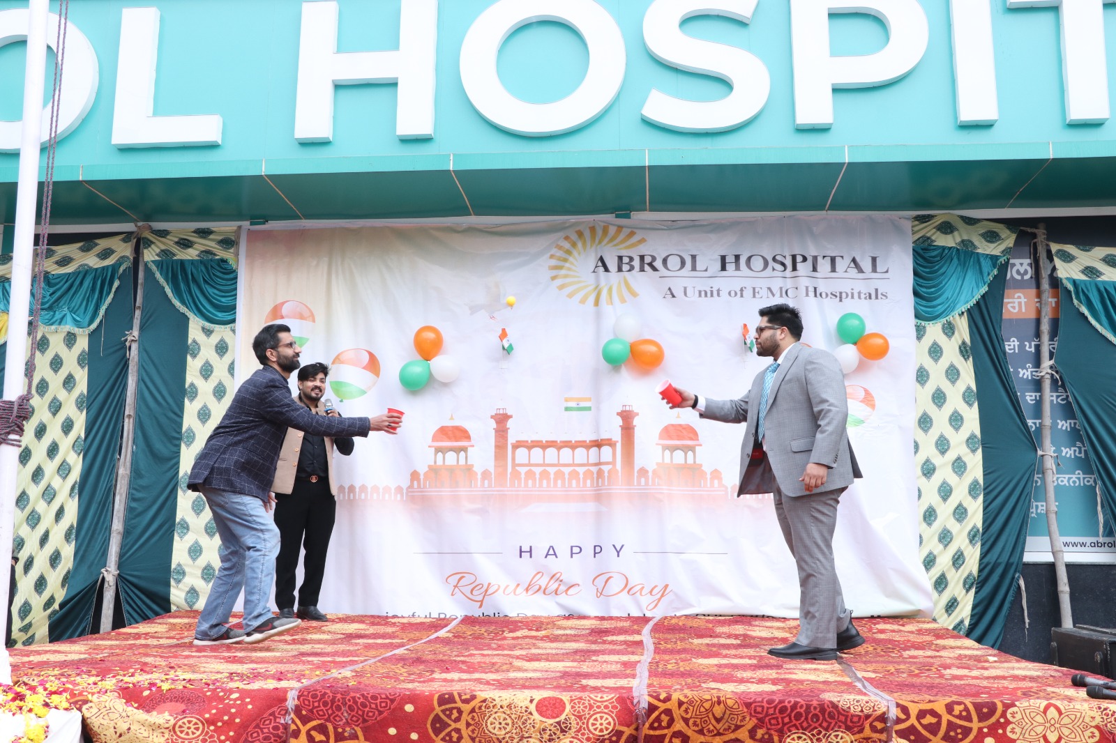Republic Day at Abrol Hospital