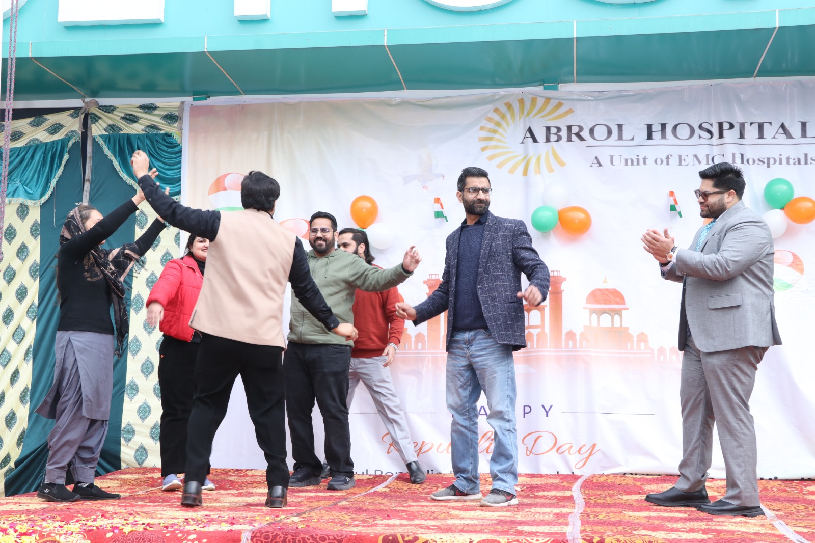 Republic Day at Abrol Hospital