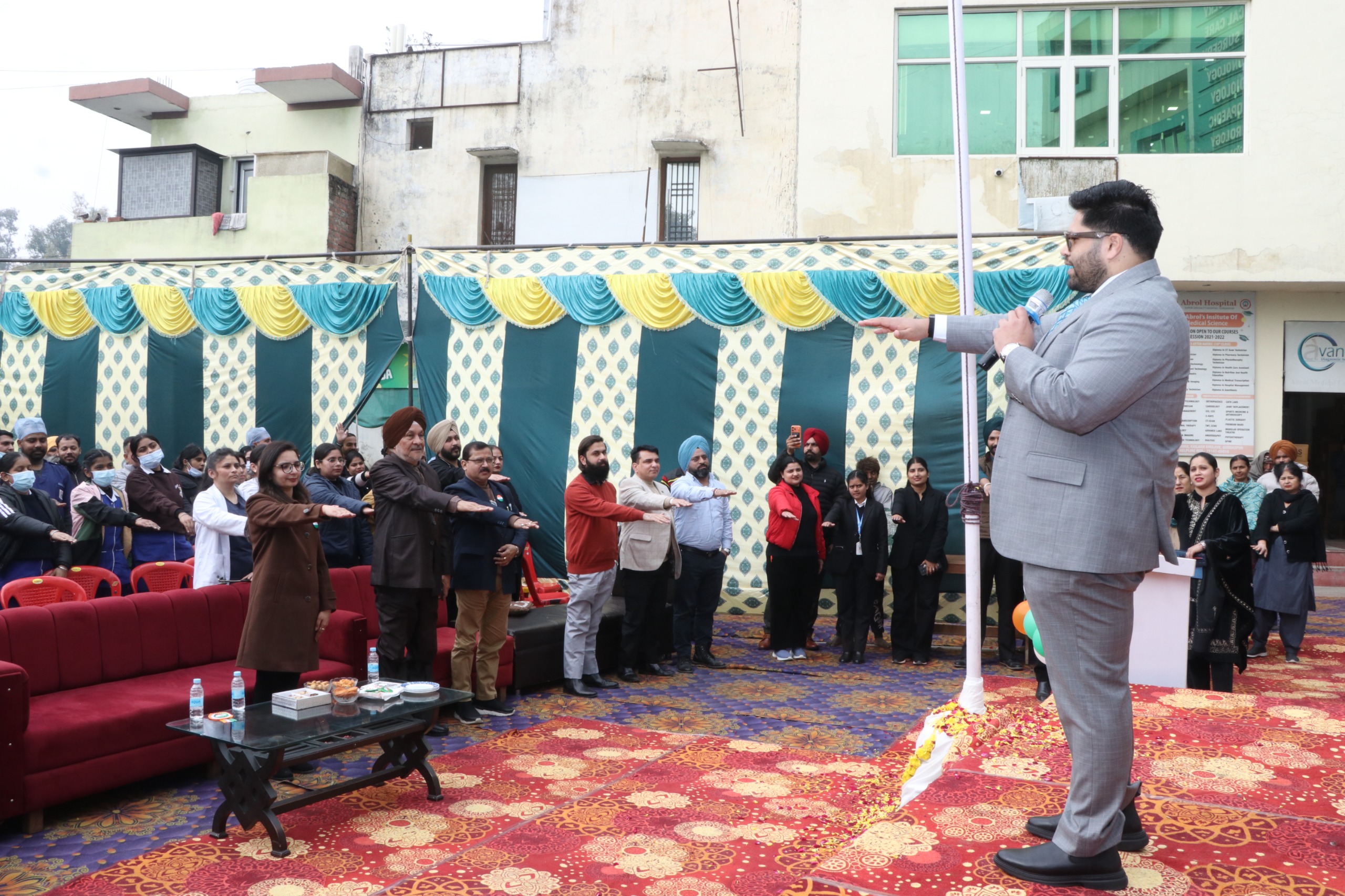 Republic Day at EMC Hospital