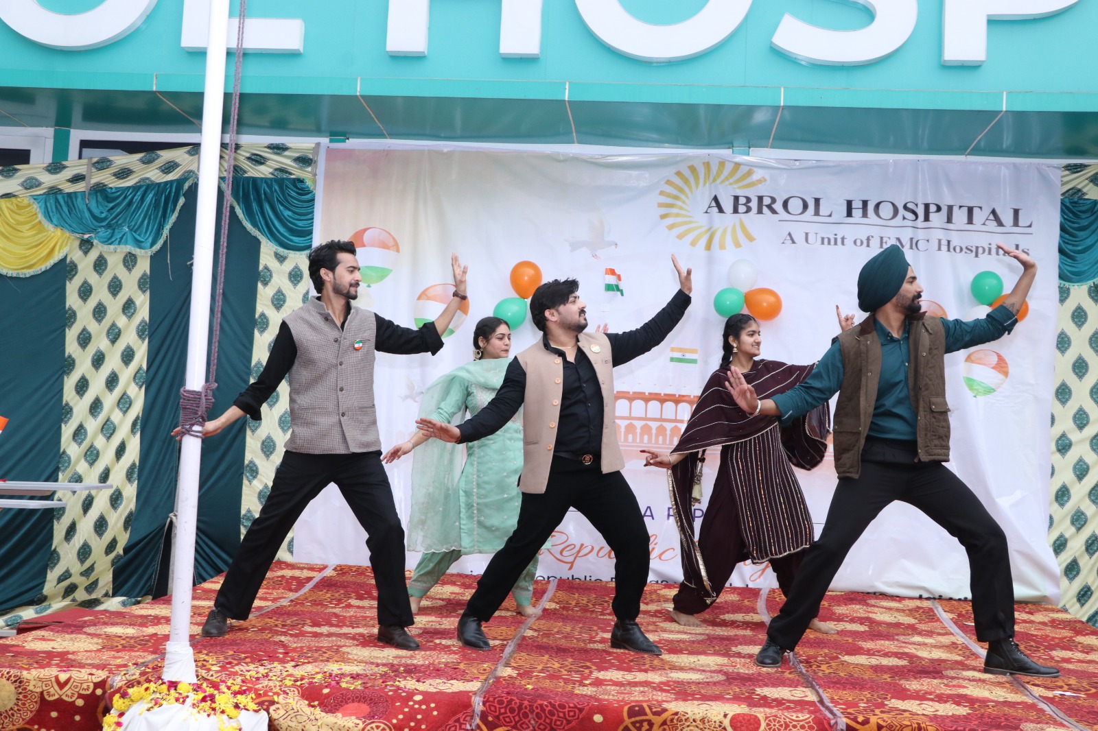Republic Day at Abrol Hospital
