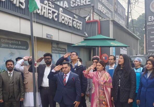 Republic Day at EMC Hospital