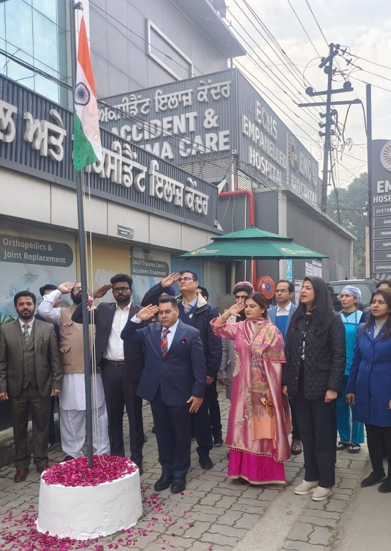 Republic Day at EMC Hospital
