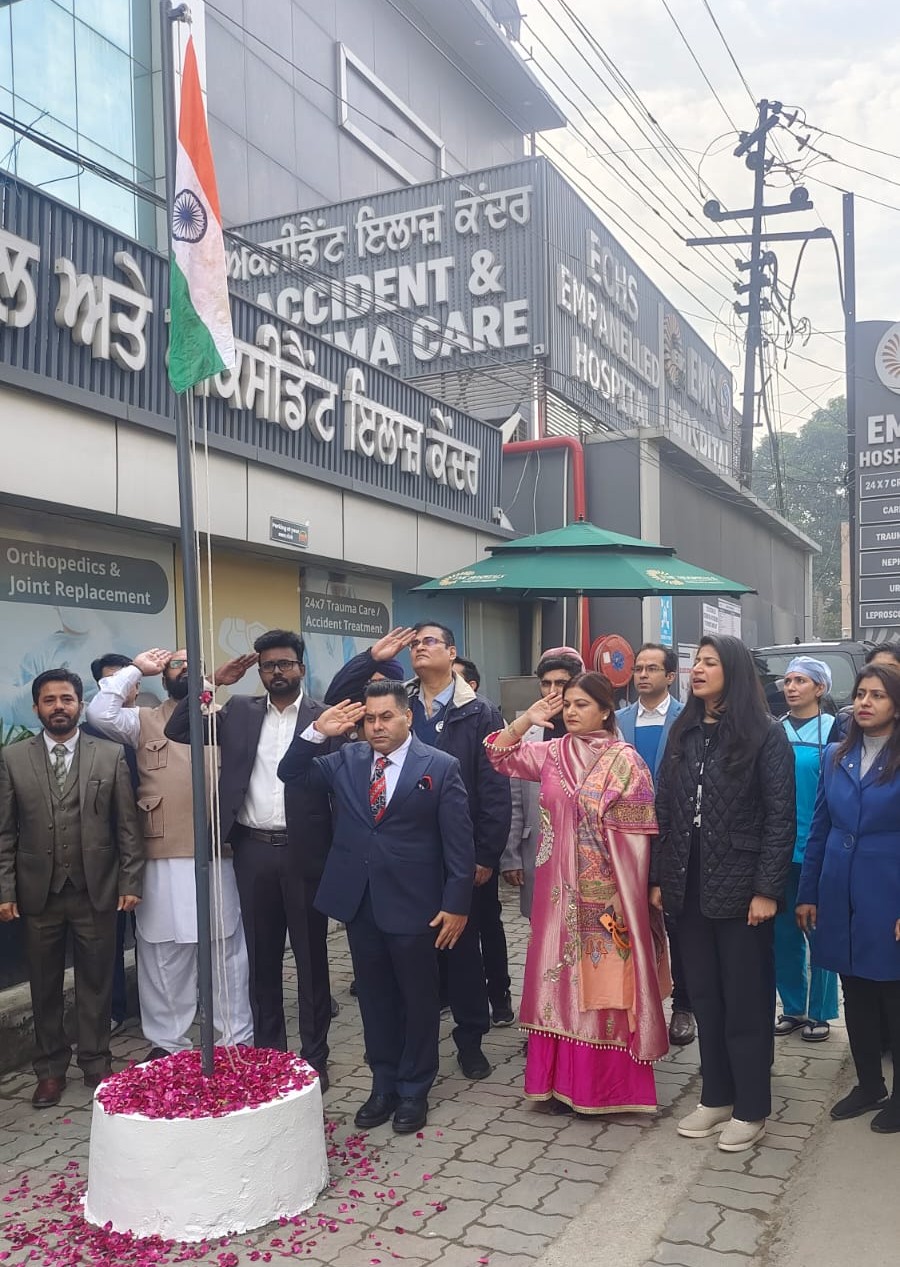 Republic Day at EMC Hospital