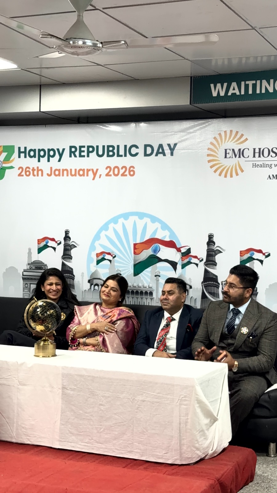 Republic Day at EMC Hospital